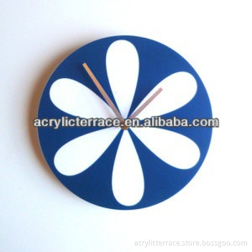 Acrylic Wall clock Flower Shape - hg140107006B